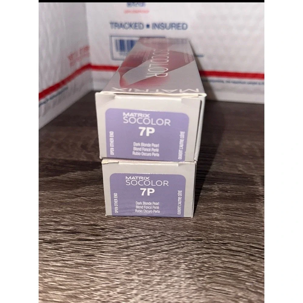 Matrix SoColor Permanent‎ Hair Color 7P Dark Blonde Pearl 2 Pack